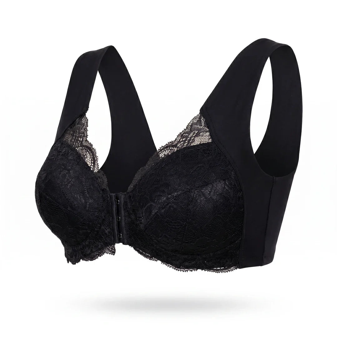 Sutiã Lace Up - capa preta